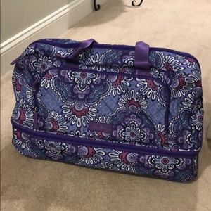 Vera bradley wheeled carry-on